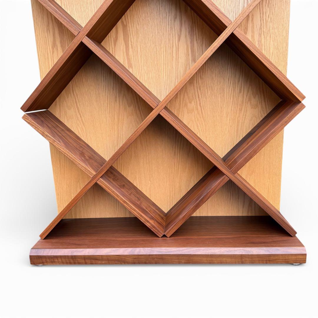 レグナテック ミールス　シェルフ　本棚　ウォールナット　オーク　北欧　定価20万