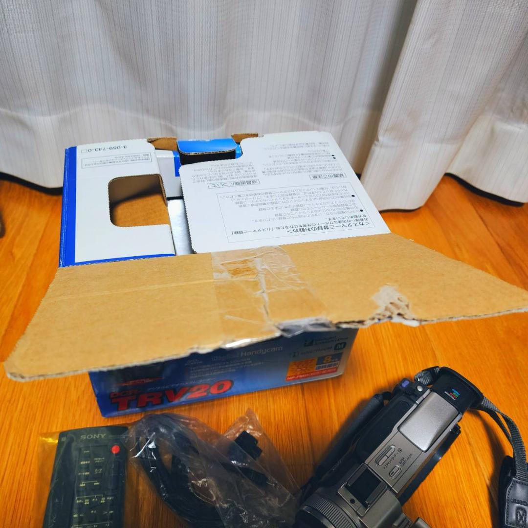 【動作確認済】高画質 SONY MiniDV ビデオカメラ DCR-TRV20