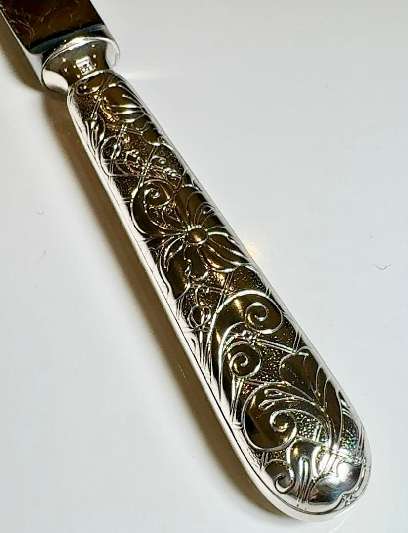 ブロン　クリストフル⭐️テーブルナイフ 専用ケース付き　未使用中古品