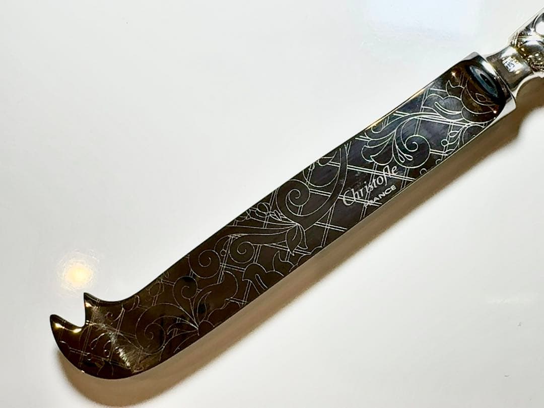 ブロン　クリストフル⭐️テーブルナイフ 専用ケース付き　未使用中古品