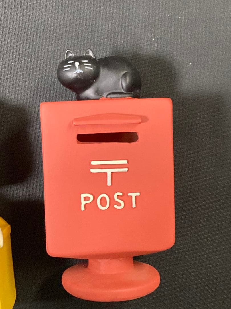 絶版 初期 コンコンブル まとめ売り 黒猫 白猫 三毛猫 郵便ポスト 牛乳 初期