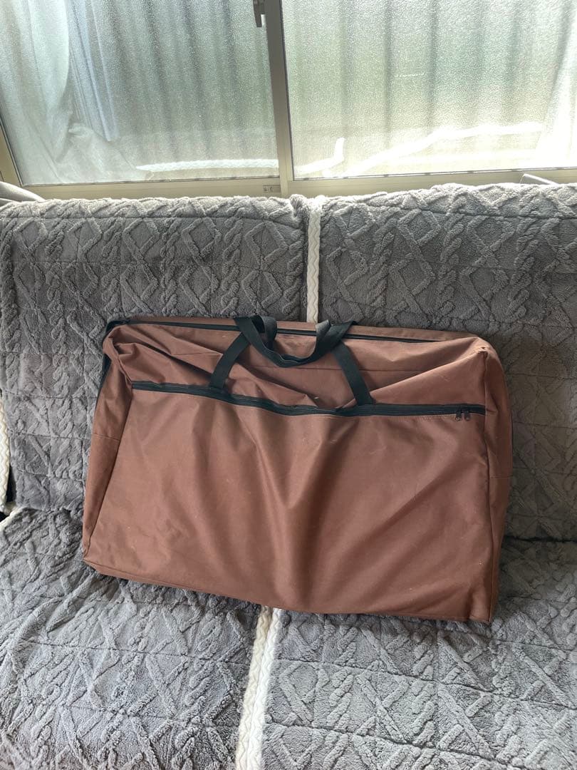 未使用品！　アルミ製折りたたみテーブルチェアセット