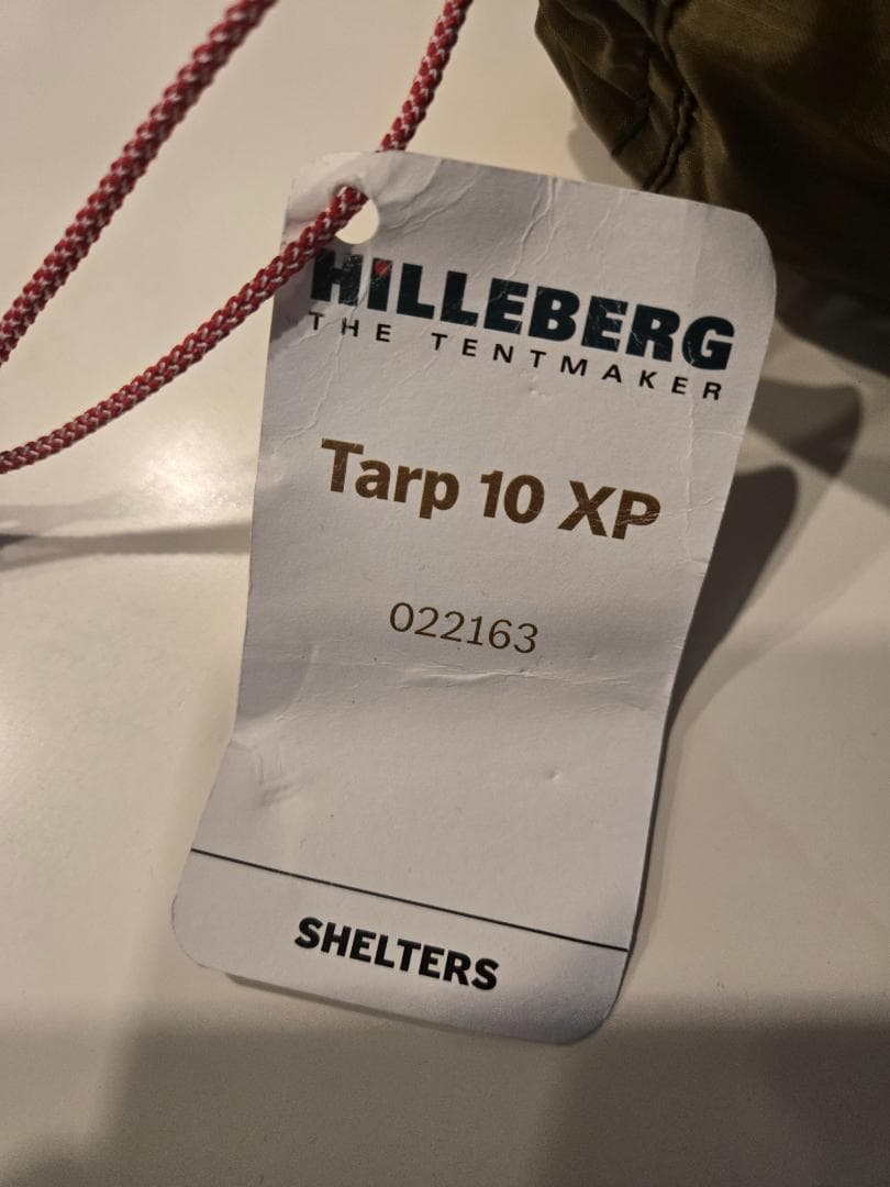 ヒルバーグ シェルター Tarp 10 XP サンド