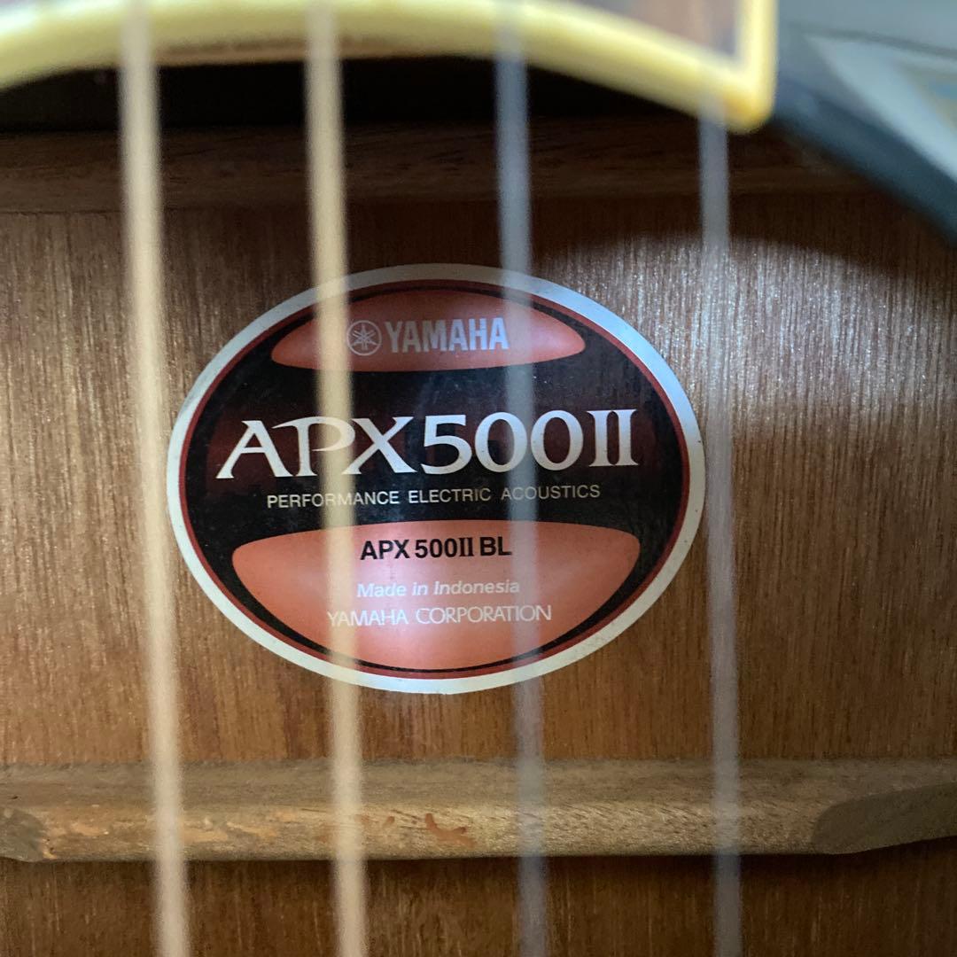YAMAHA ヤマハ APX500IIエレアコギター 専用ケース付き