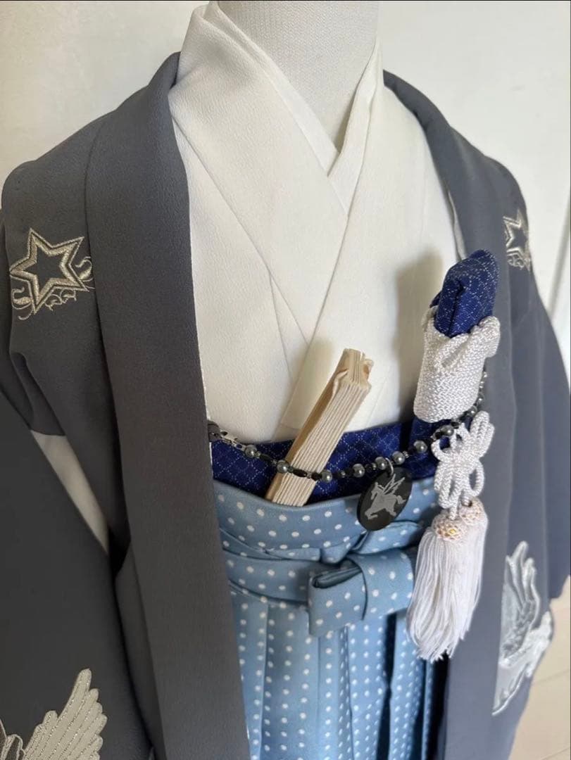 益若つばさプロデュース 七五三 5歳男の子用袴セット ペガサス