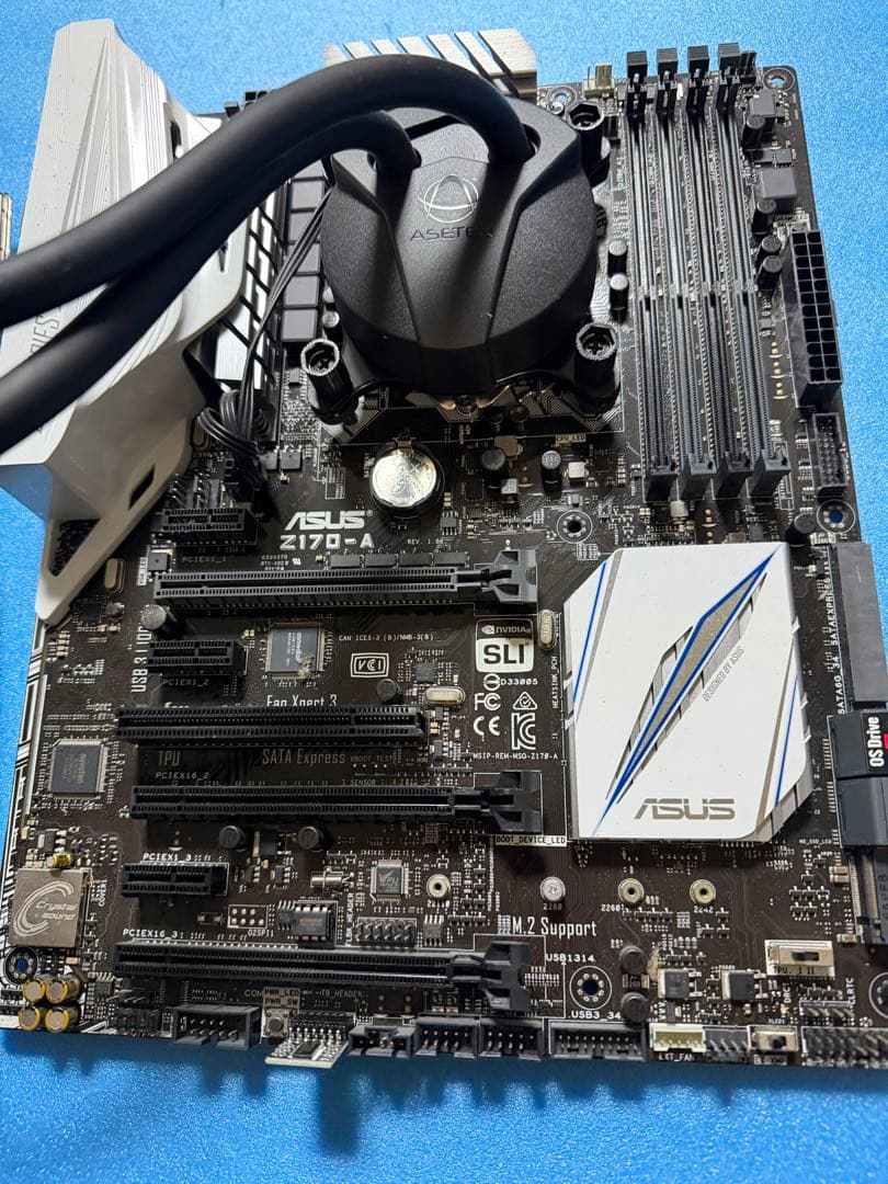 Intel core i7 6700k ASUS Z170-A 簡易水冷セット