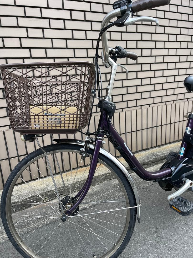 12ahパナソニック電動アシスト自転車24インチ