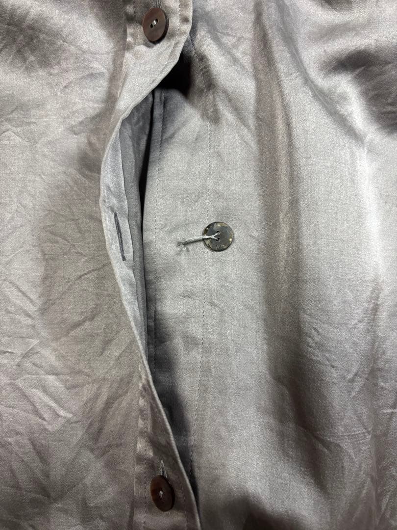 Yves Saint Laurent フリルシャツ/長袖ブラウス/シルク/S