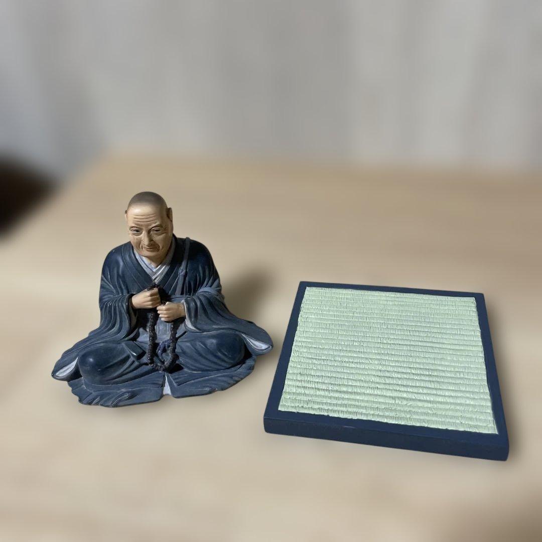 法然上人像 記念フィギュア 海洋堂製 仏教美術 置物. Ln549