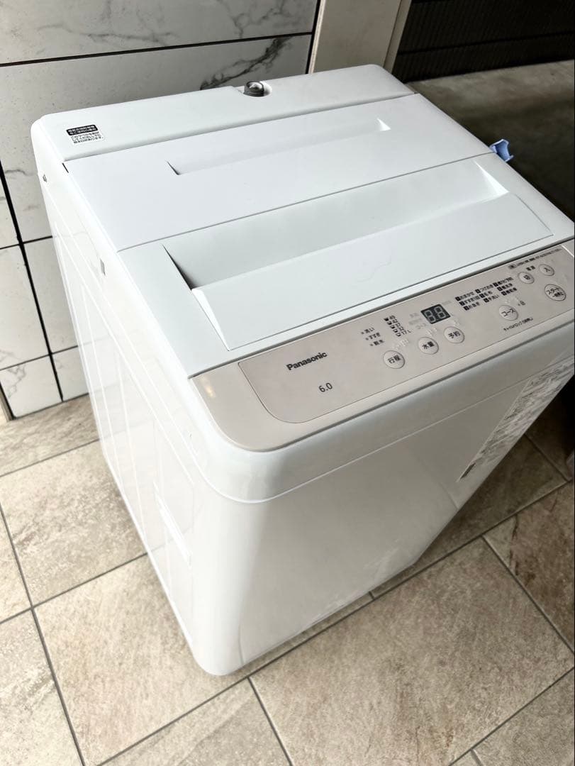 高年式★パナソニック　NA-F6B2 2023年製　6キロ　縦型洗濯機