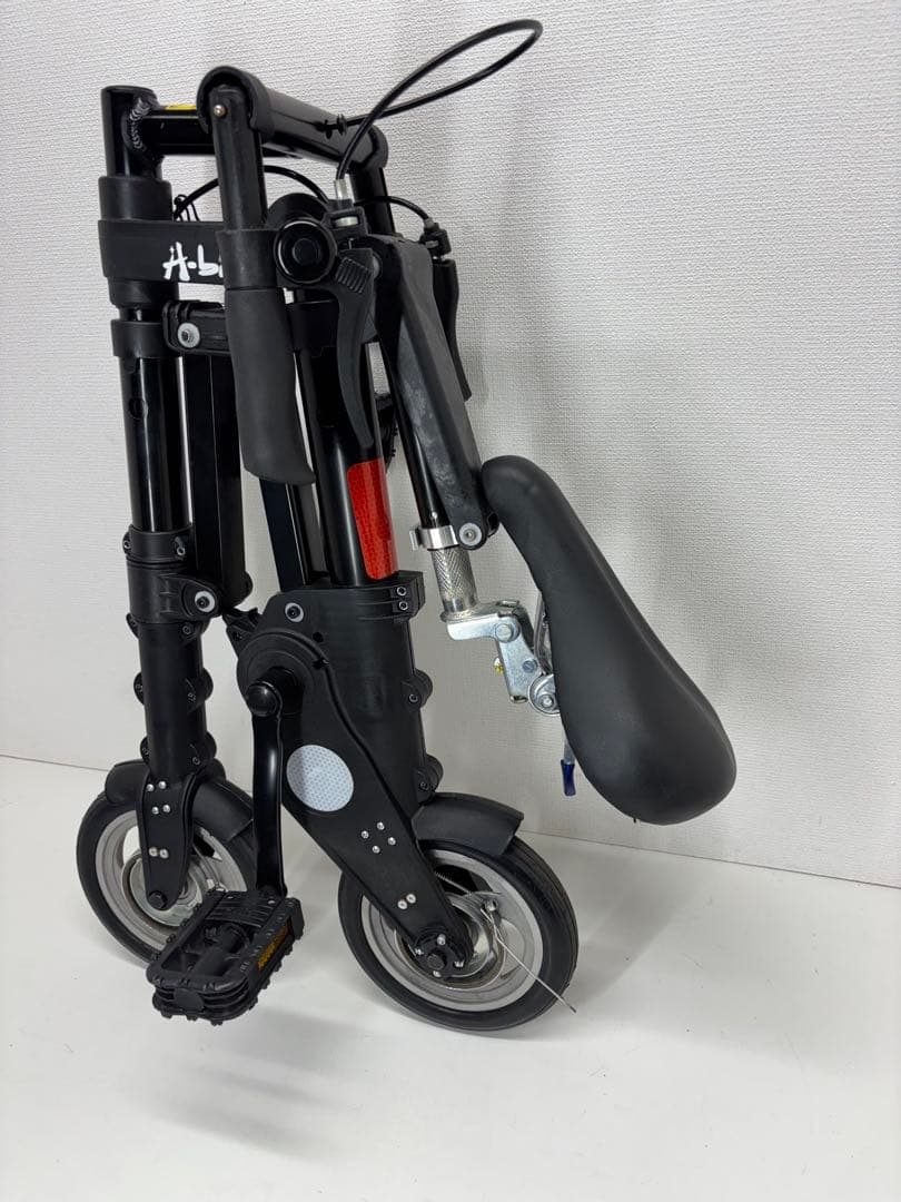 A-bike 折りたたみ自転車 A型 bike ブラック 10インチ