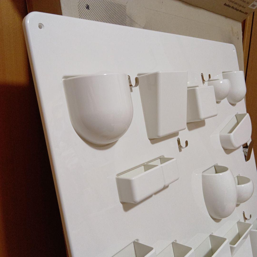 レア商品　希少　ウーテンシロ　壁掛け収納　イタリア製　完売品　ヴィンテージ　白