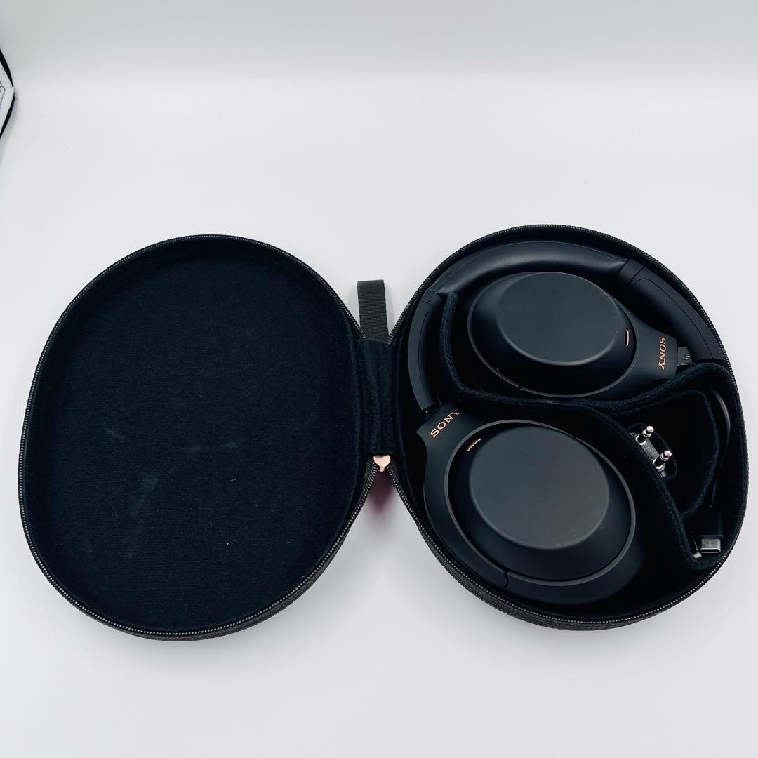 良品　Sony ワイヤレスヘッドホン ブラック　WH-1000XM4