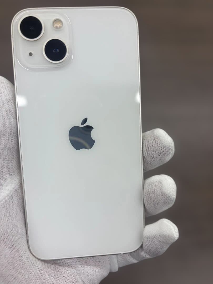 【美品】iPhone 13 128GB スターライト （ホワイト）箱付