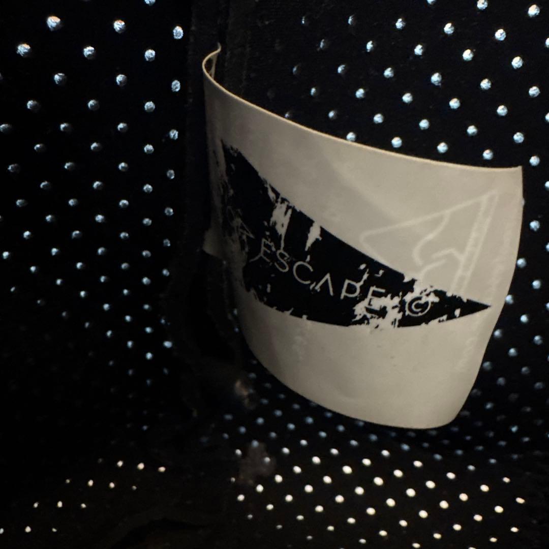 メッシュデザイン トートバッグ 黒 STATE OF ESCAPE