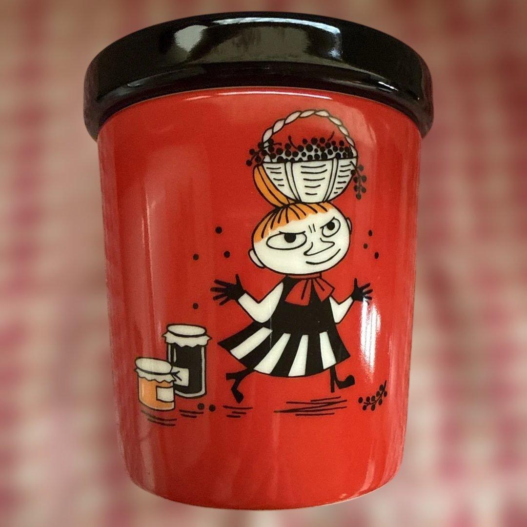 emi☆様 ムーミン カップ型一輪挿し＆アラビア リトルミィの容器