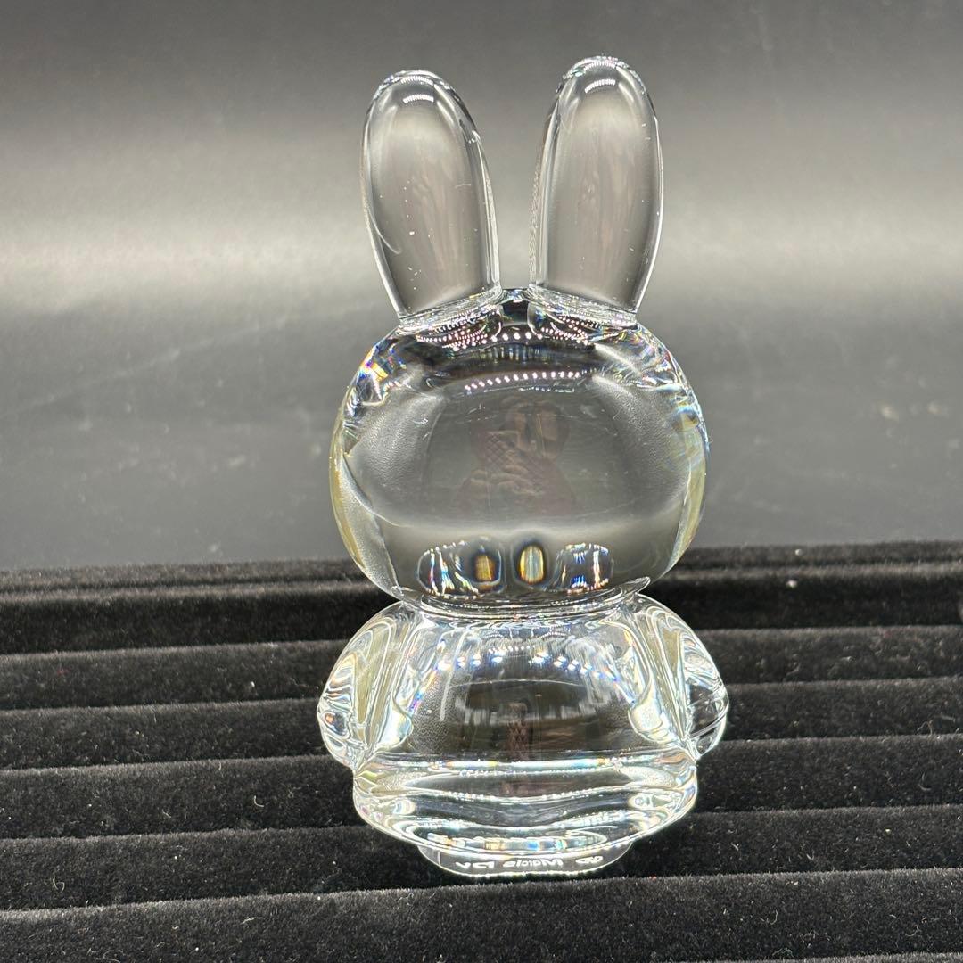 箱付き　バカラ クリスタル フィギュリン 置物　ミッフィー　　no.175