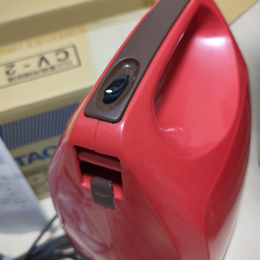 HITACHI CV-21 掃除機 500W 赤黒 ショルダータイプ