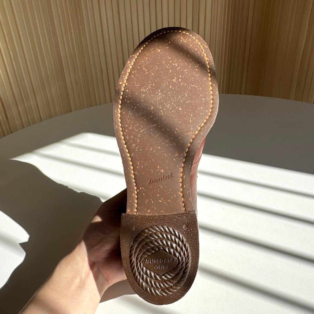 【コンチ】デッドストック　50s 60s ヴィンテージ　レザーシューズ