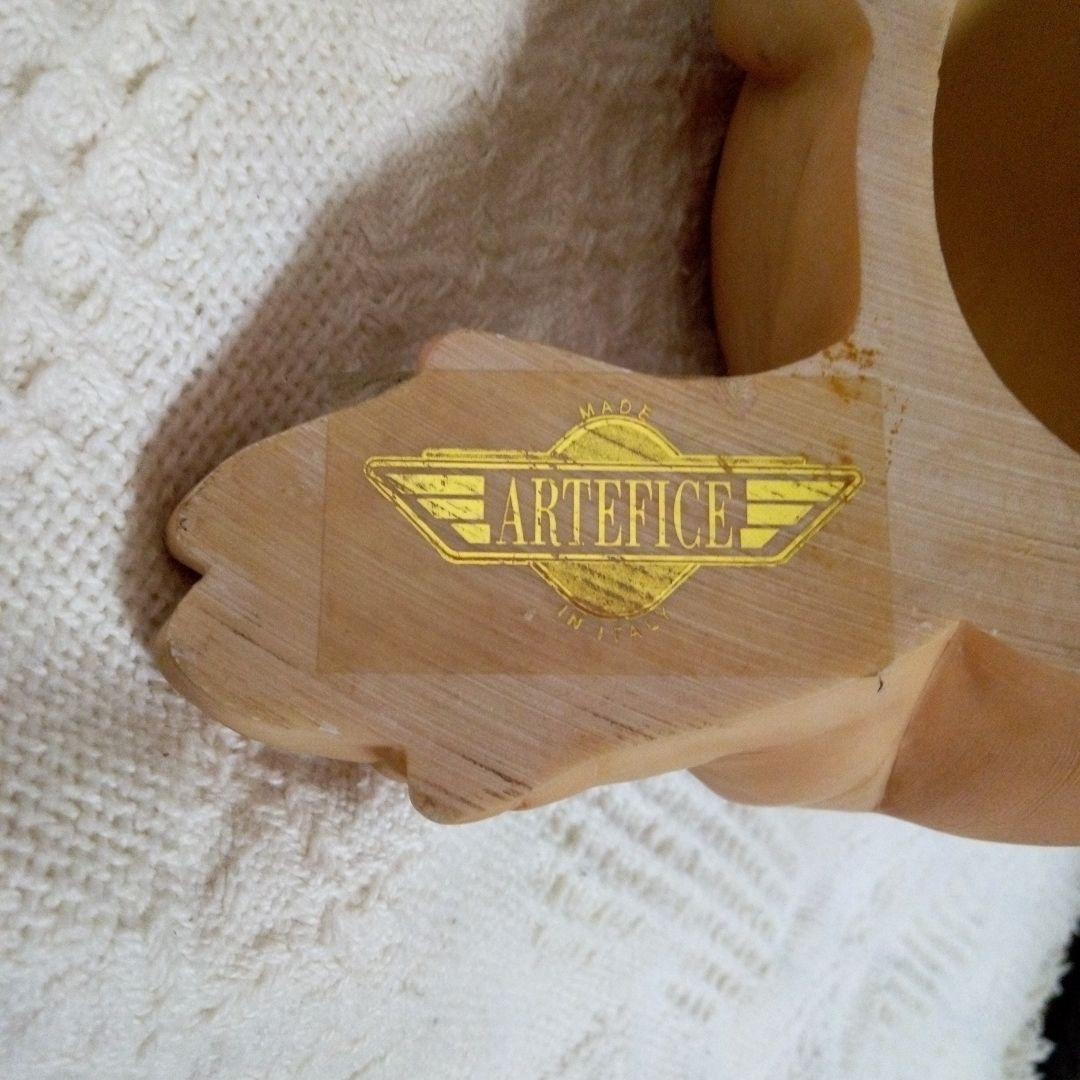 【ARTEFICE】イタリア製 豚の置物 高さ:約21cm×横幅:約27cm