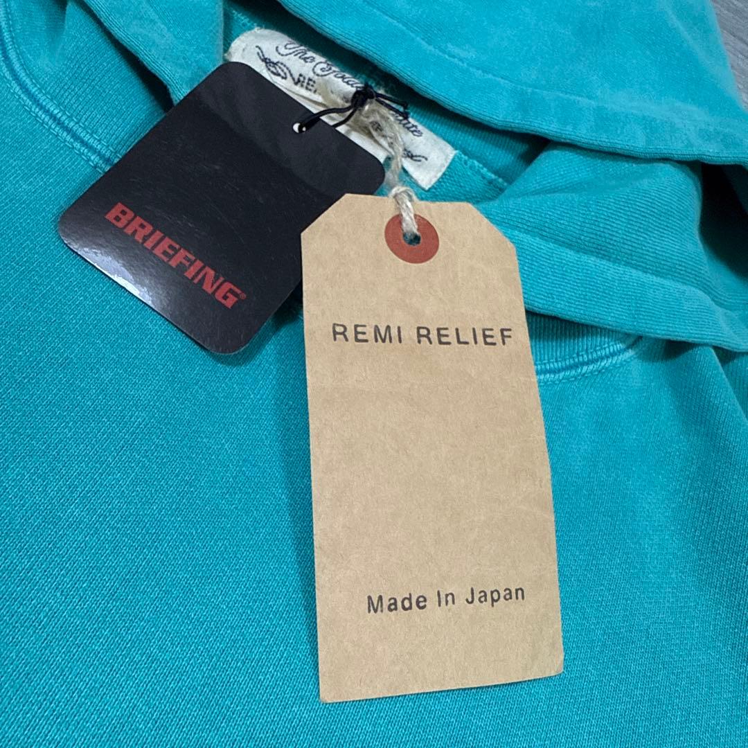 新品　BRIEFING x REMI RELIEF ユーズド加工 パーカー