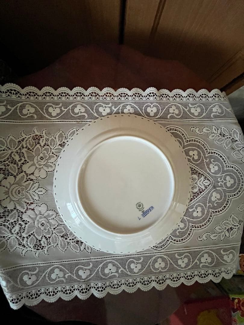 ロイヤルコペンハーゲン　グリーンブルーテッド　フルレース