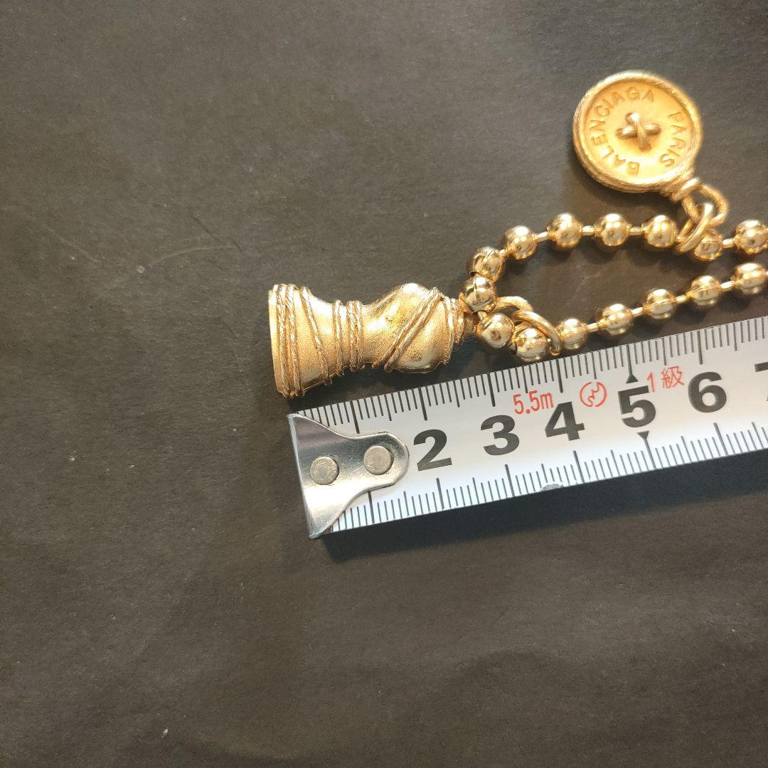 バレンシアガ　BALENCIAGA　チェーンベルト(ゴールド/ヴィンテージ)