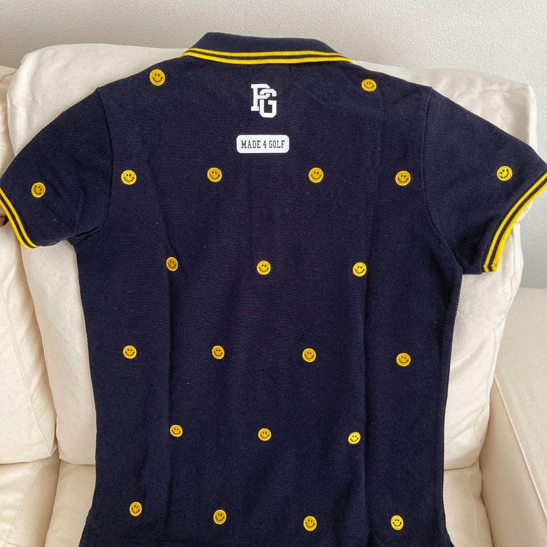 パーリーゲイツ　ニコちゃん　ポロシャツ