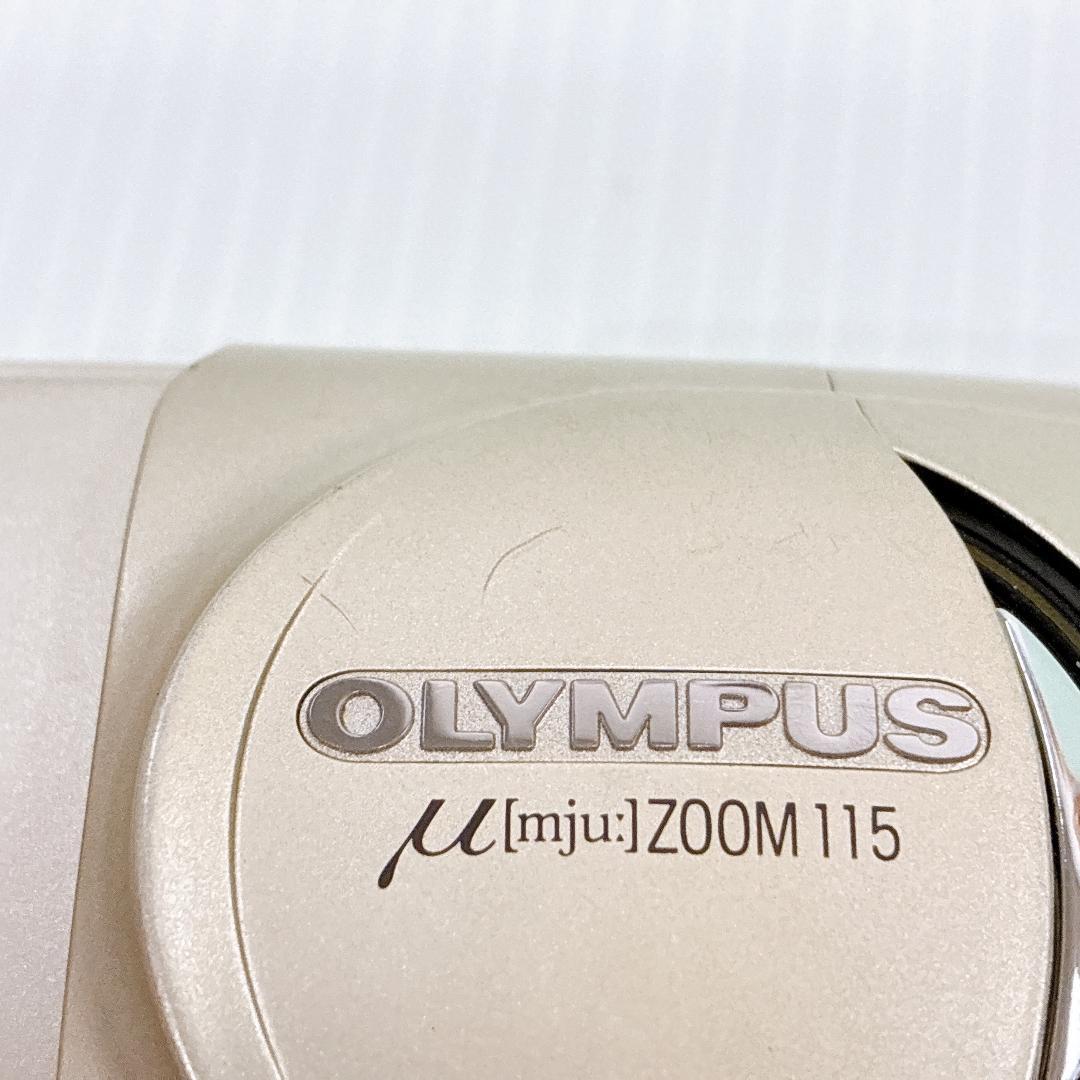 EZ-015【完動品】OLYMPUS μ【mju:】ZOOM 115