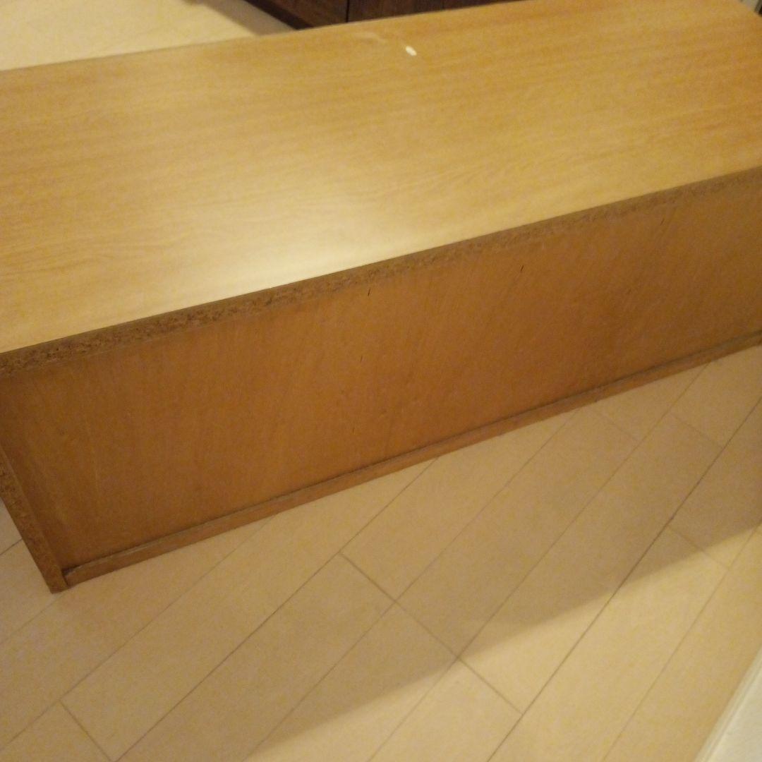 ナチュラルウッド収納チェスト 6引き出し