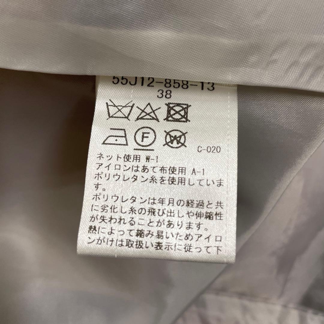 ブルーレーベル クレストブリッジ ニットワンピース ピンクチェック柄　38