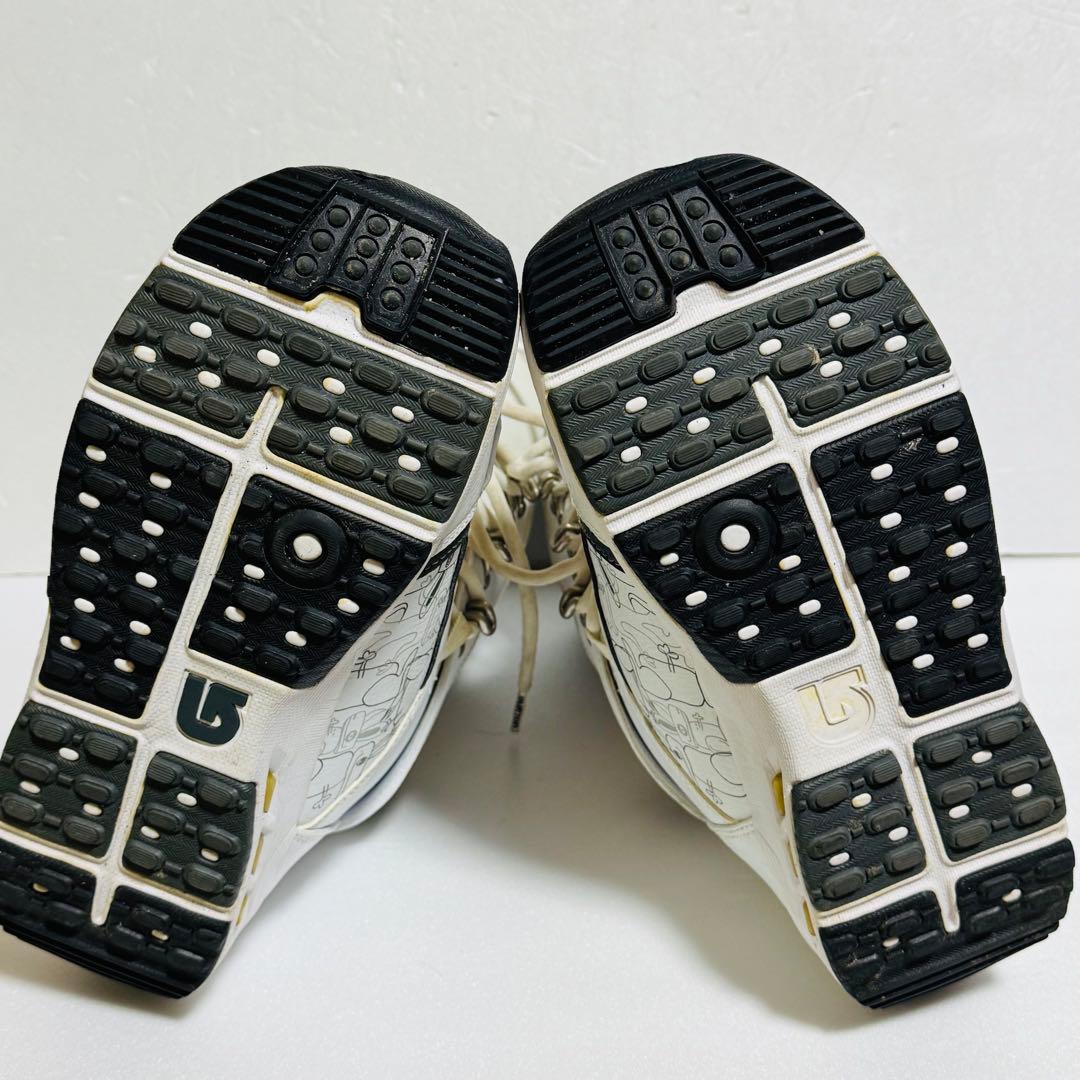 26cm Burton スノーボードブーツ ホワイト初心者格安激安特価