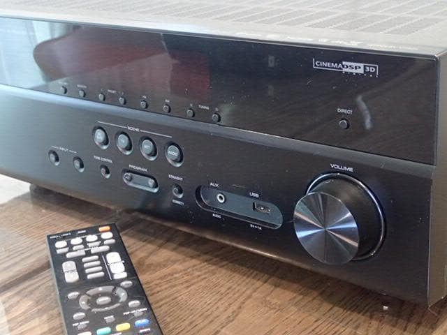 YAMAHA　AVアンプ　RX-V581　超美品・快調・リモコン付き・人気機種