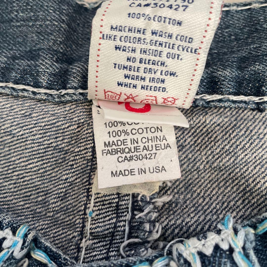 トゥルーレリジョン TRUE RELIGION ＵＳＡデニムジーンズ　32インチ