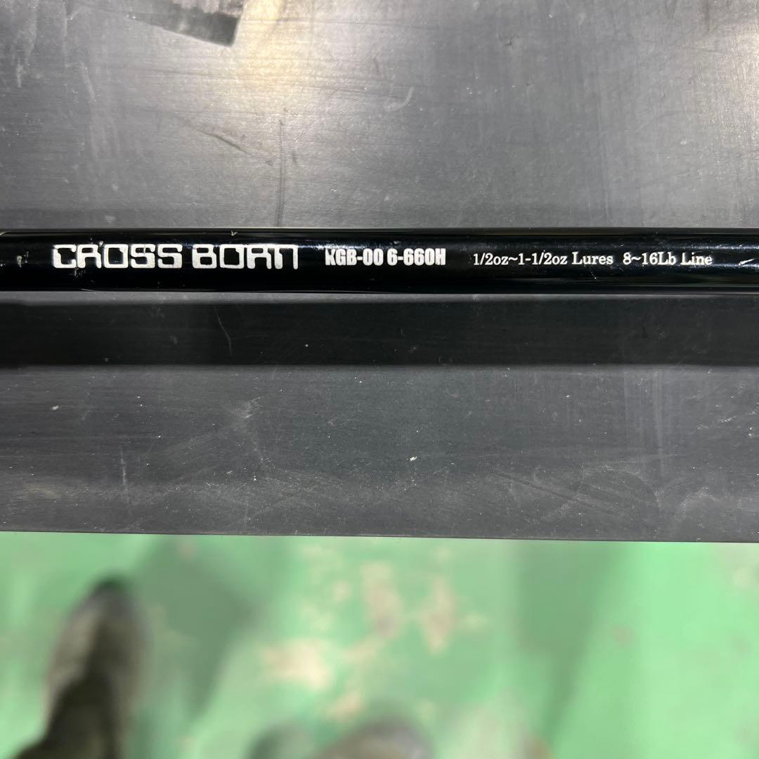 GAN CRAFT CROSS BORT KRB-00-6-660H バスロッド