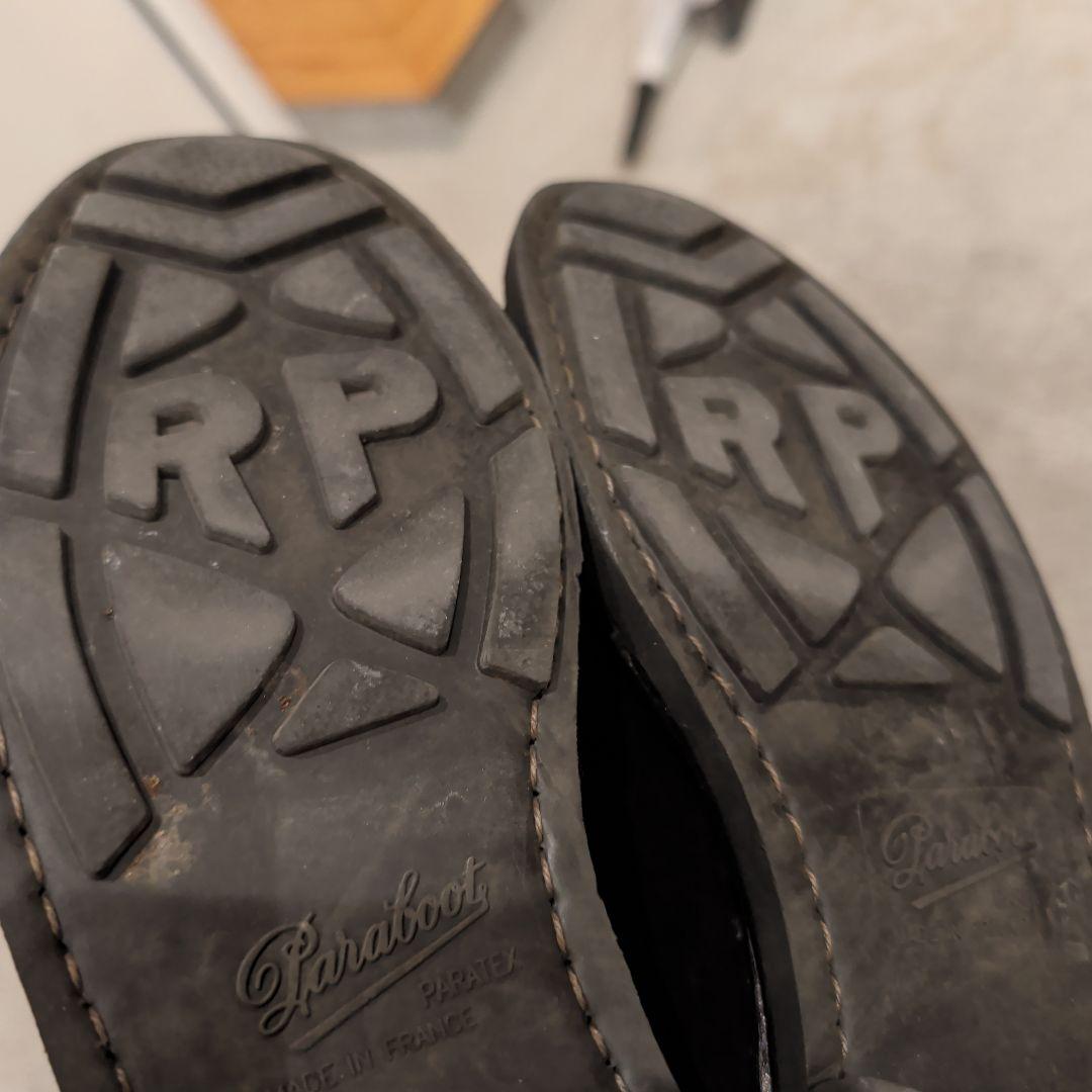 Paraboots ユナイテッドアローズ別注 シャンボード 黒スエード 8ハーフ