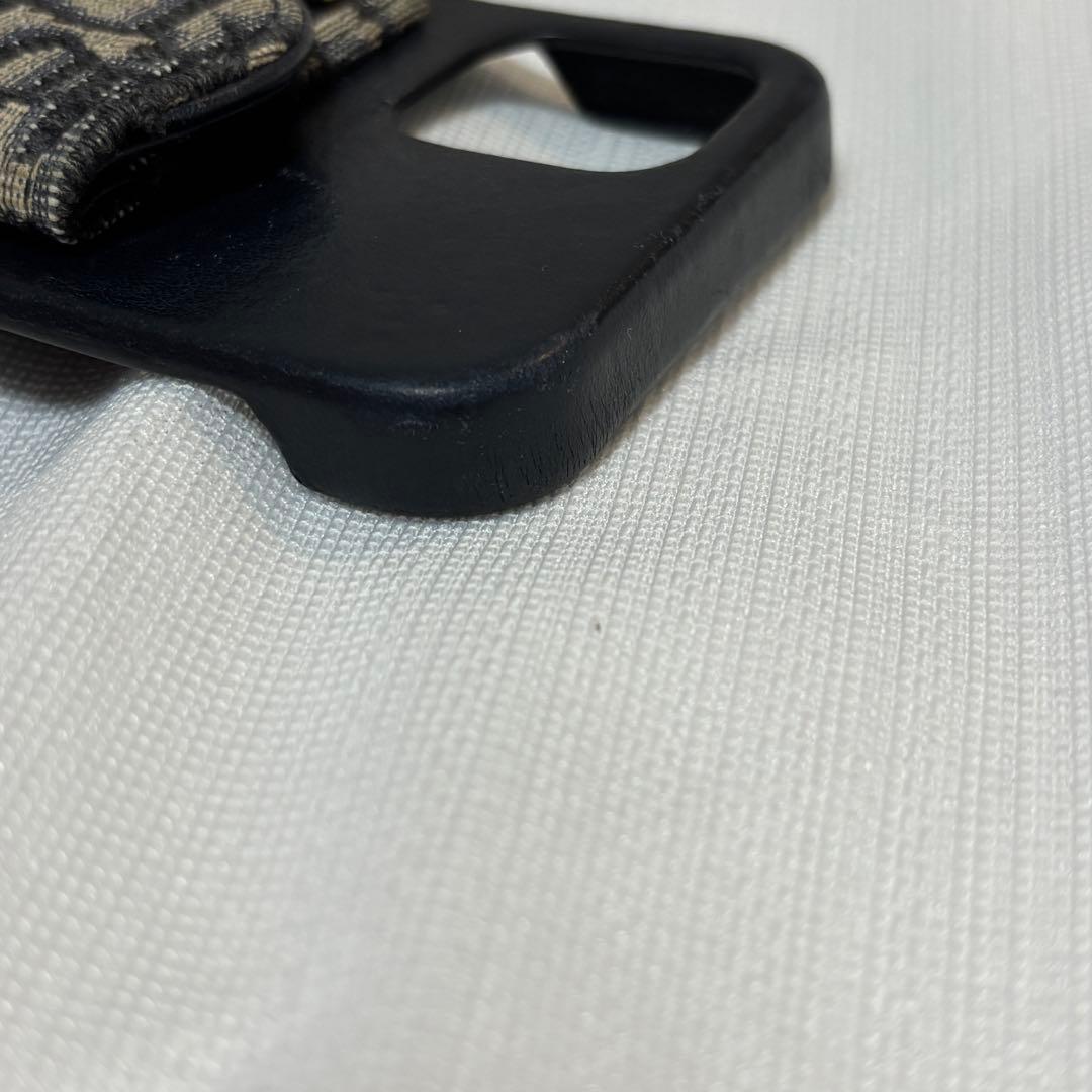 DIOR　iPhone12 12Pro対応　トロッター サドル　スマホケース