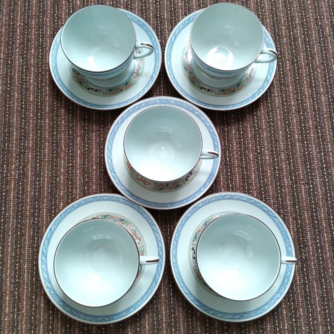 【美品】リモージュ　レイノー　ピュイフォルカ　Kan Sou　C＆S　５客