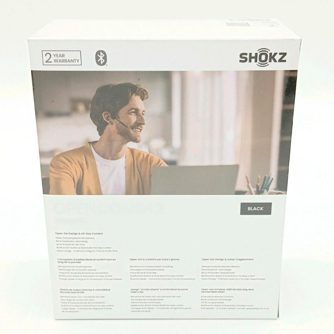 新品未開封 Shokz OpenComm2 2025 Upgrade 骨伝導