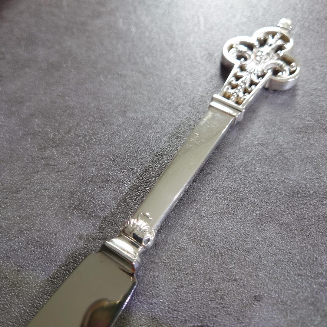 美品 カルディヤック クリストフル ルネサンス ルネッサンス テーブルナイフ