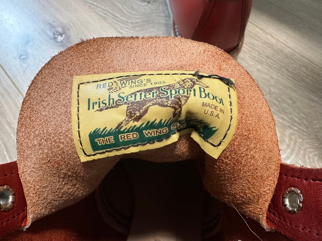 REDWING レッドウィング　アイリッシュセッター　赤茶　8875 犬タグ
