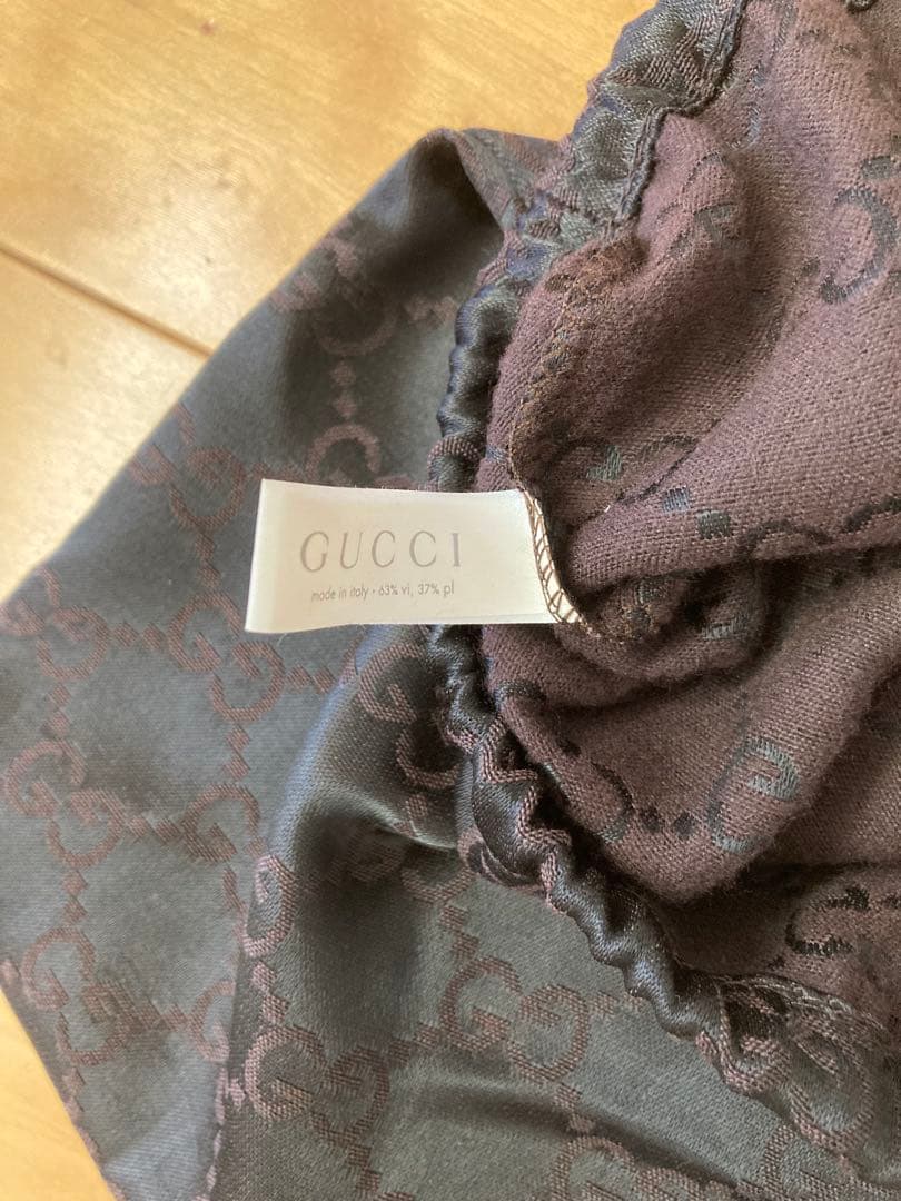 GUCCI ジャッキー GG柄 キャンバス地 ショルダーバッグ