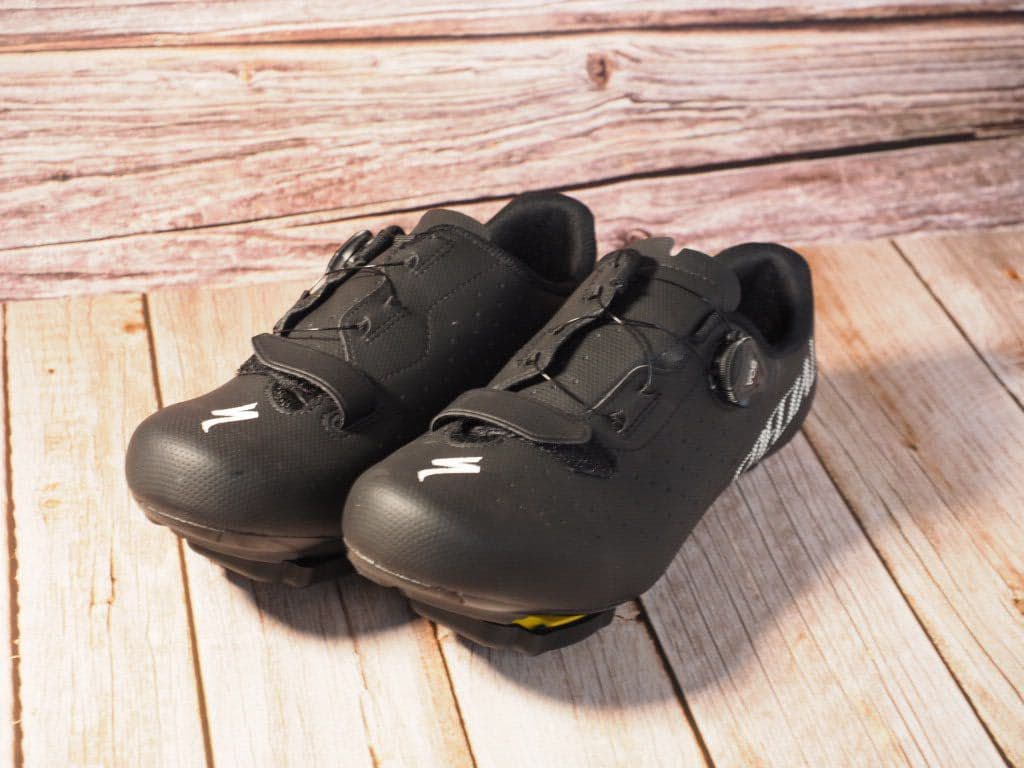 Specialized ブラック ロードバイクシューズ ペダル　クリート付き