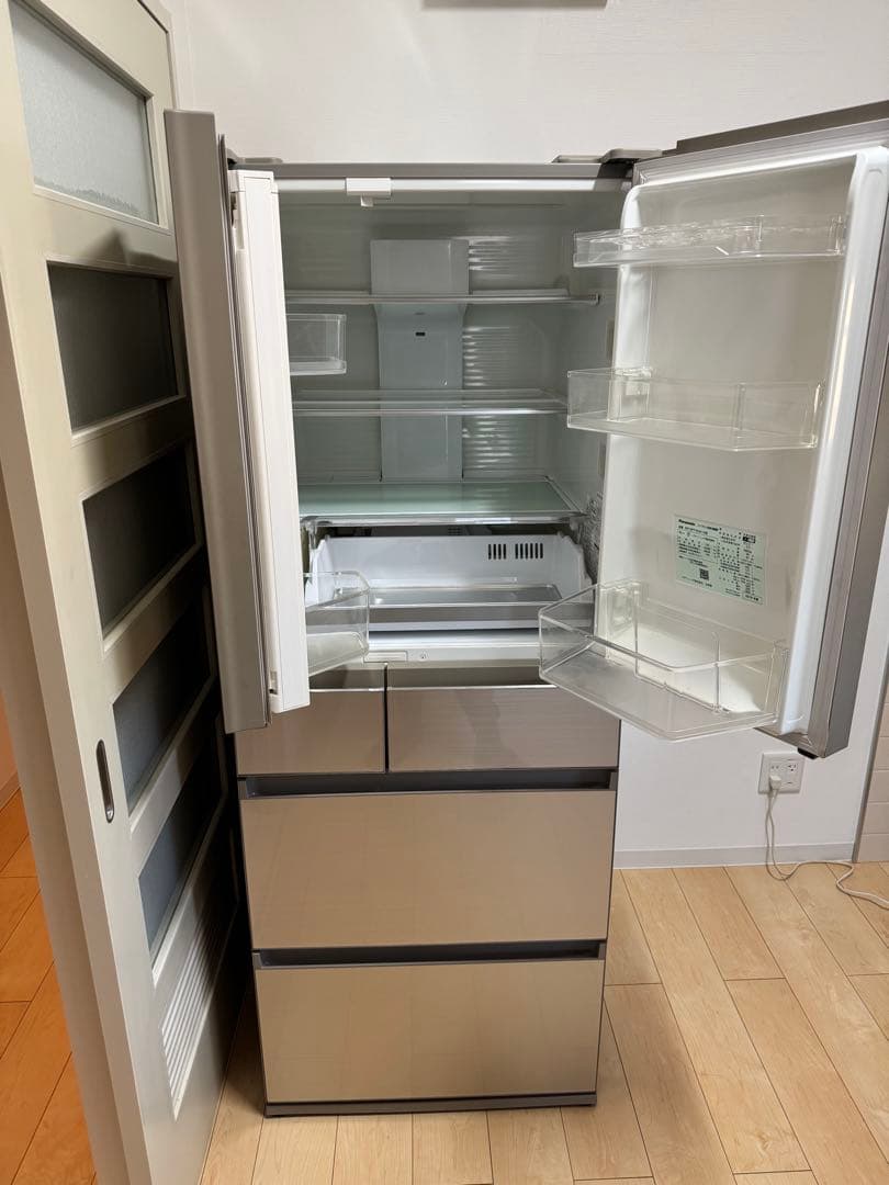 2019年製　日本製　Panasonic 冷蔵庫　NR-SPF454X-N形