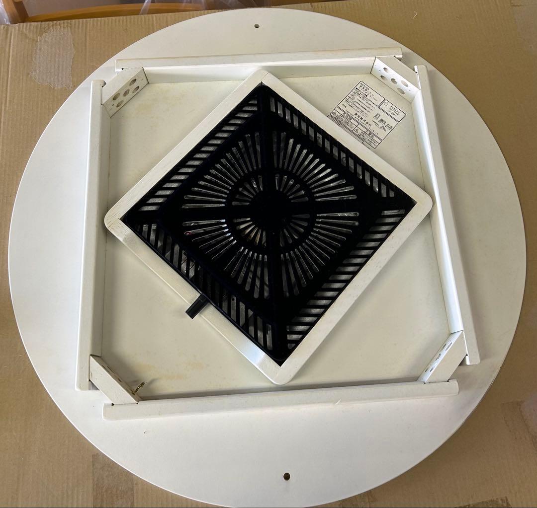 新品 難あり 円形こたつ ちゃぶ丸813WH こたつ 白色 ホワイト 円形コタツ