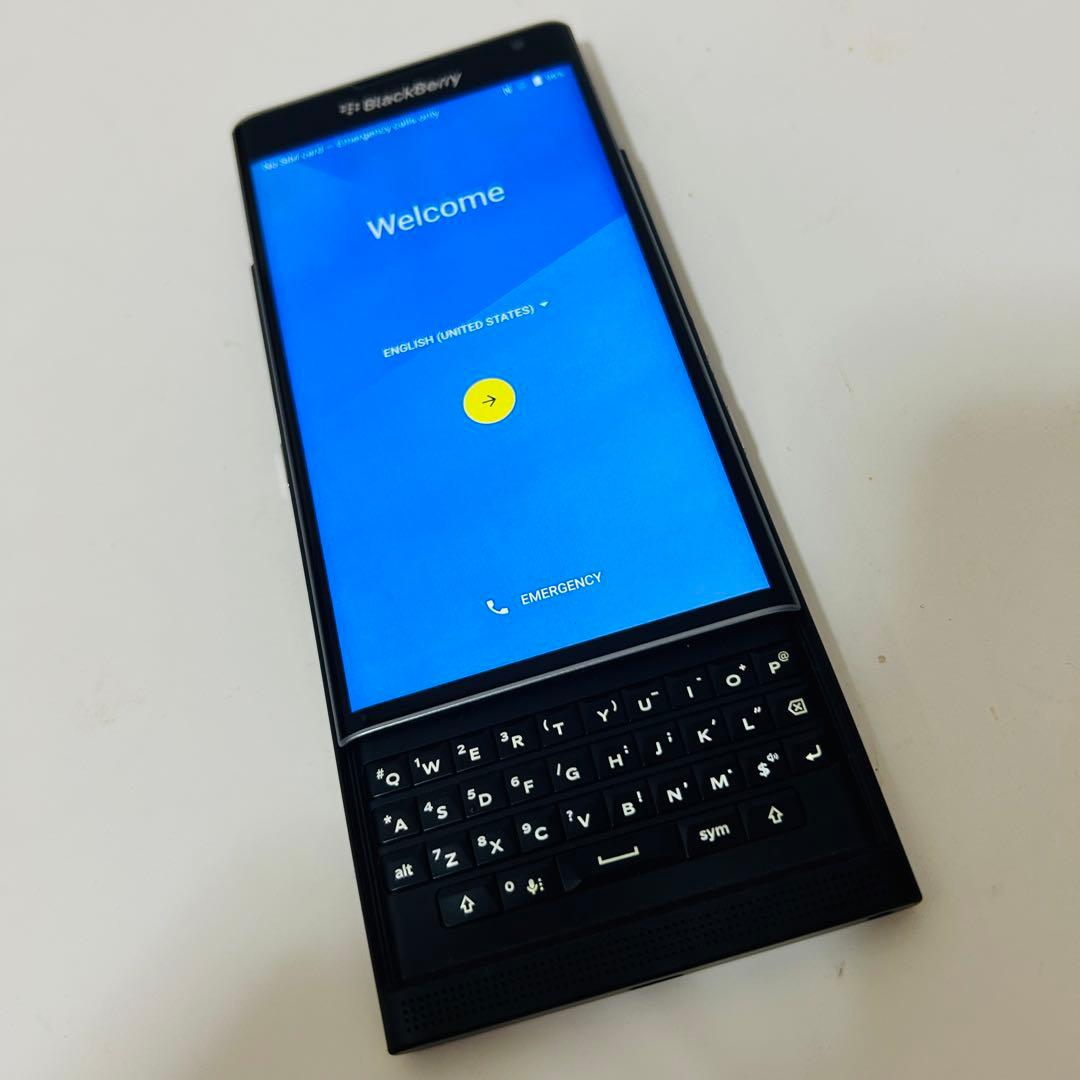 【美品】BlackBerry Priv 本体
