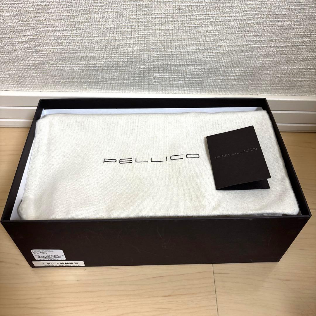 PELLICO フラットシューズ 35.5 千鳥格子柄