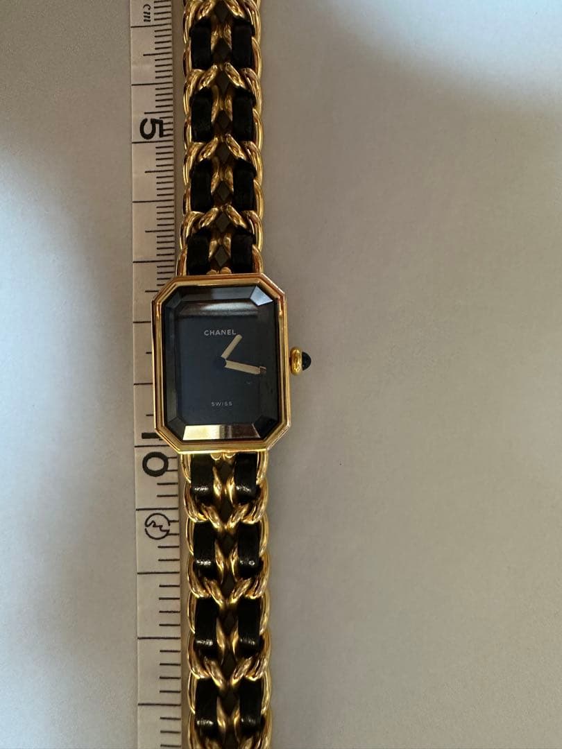 美品CHANEL プルミエール　時計Lサイズ