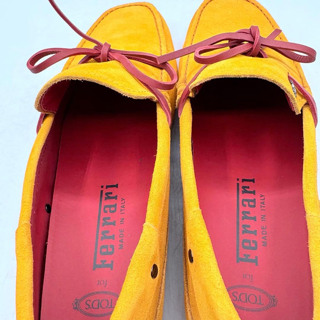 極美品✨ トッズ ゴンミーニ デッキシューズ 【5 1/2】 イエロー スエード