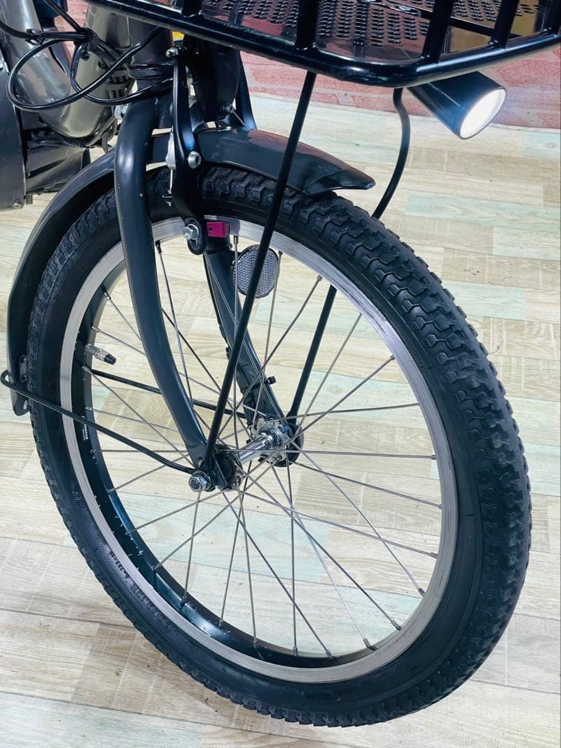 ZK3318 電動自転車 ブリヂストン ビッケ 子供乗せ 20インチ 送料無料